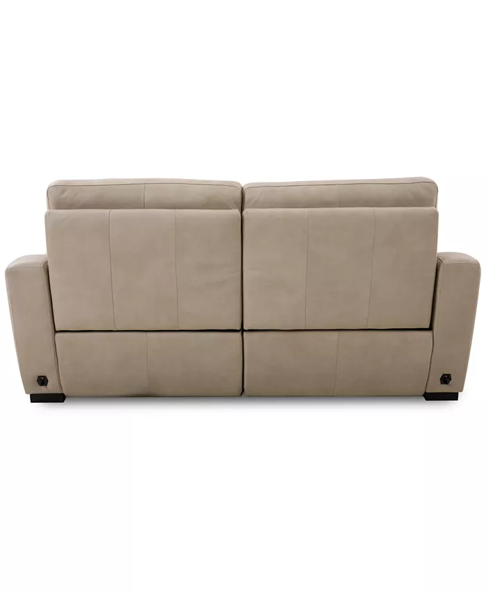 Furniture Gabrine 2-Pc. Leather Sofa with 2 Power Recliners