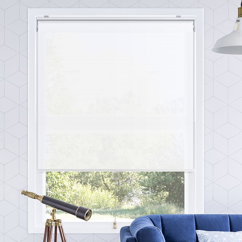 Chicology Cordless Solar White Roller Shade 48X72