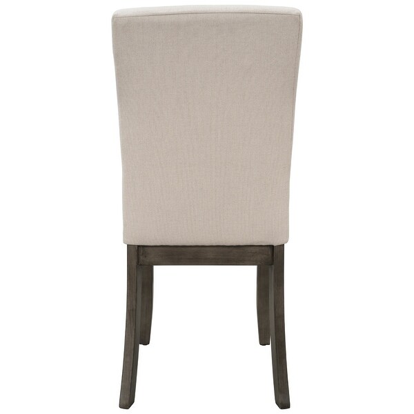 Wood Dining Chair Set for 4