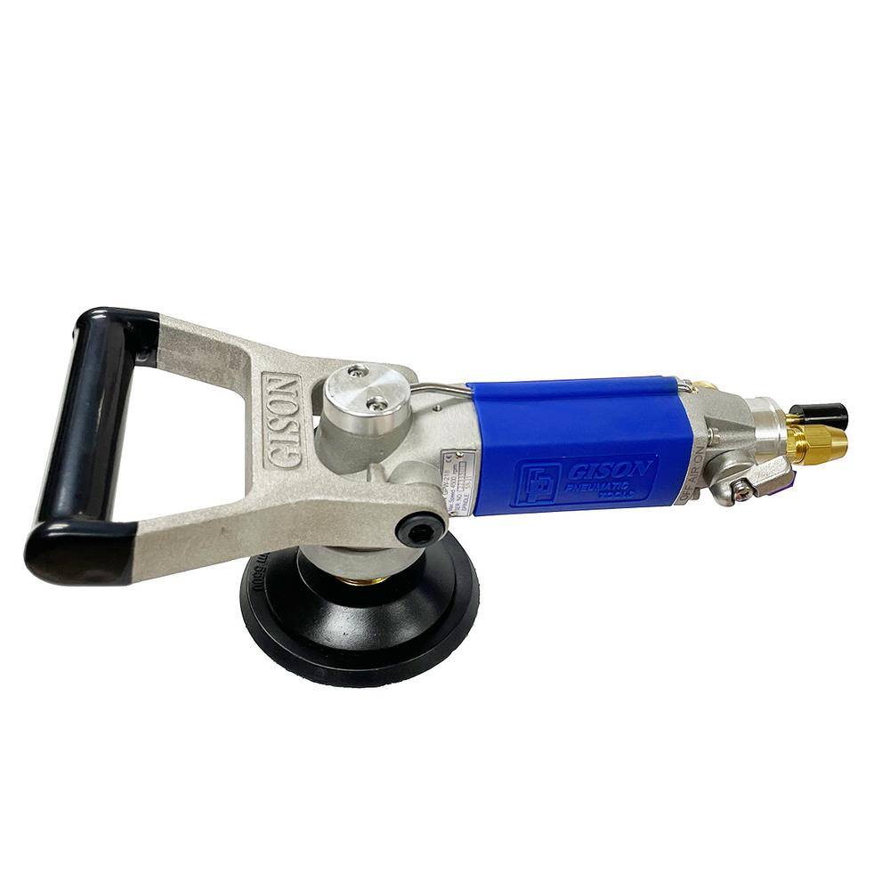 Gison 4 in. Wet Air StoneGranite Polisher with Rear Exhaust GPW-218