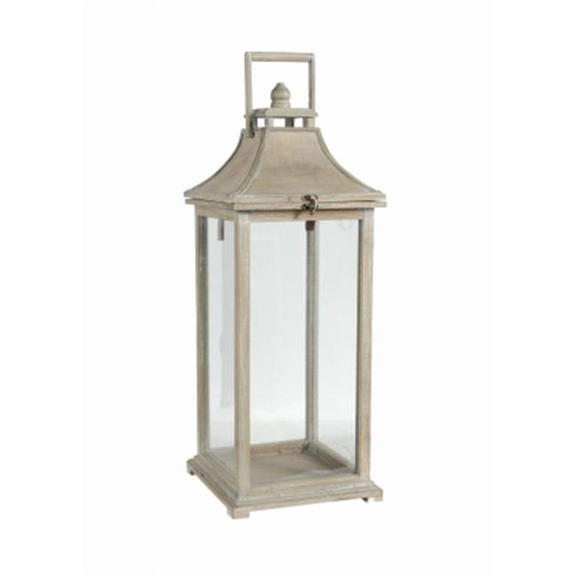 A and B Home 247615 Ivona Large Garden Candle Lantern