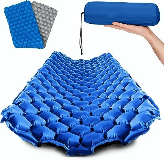 Ultralight Sleeping Pad for Camping with Inflating Outdoor Backpacking Hiking Traveling Airpad Camping Air Mattress