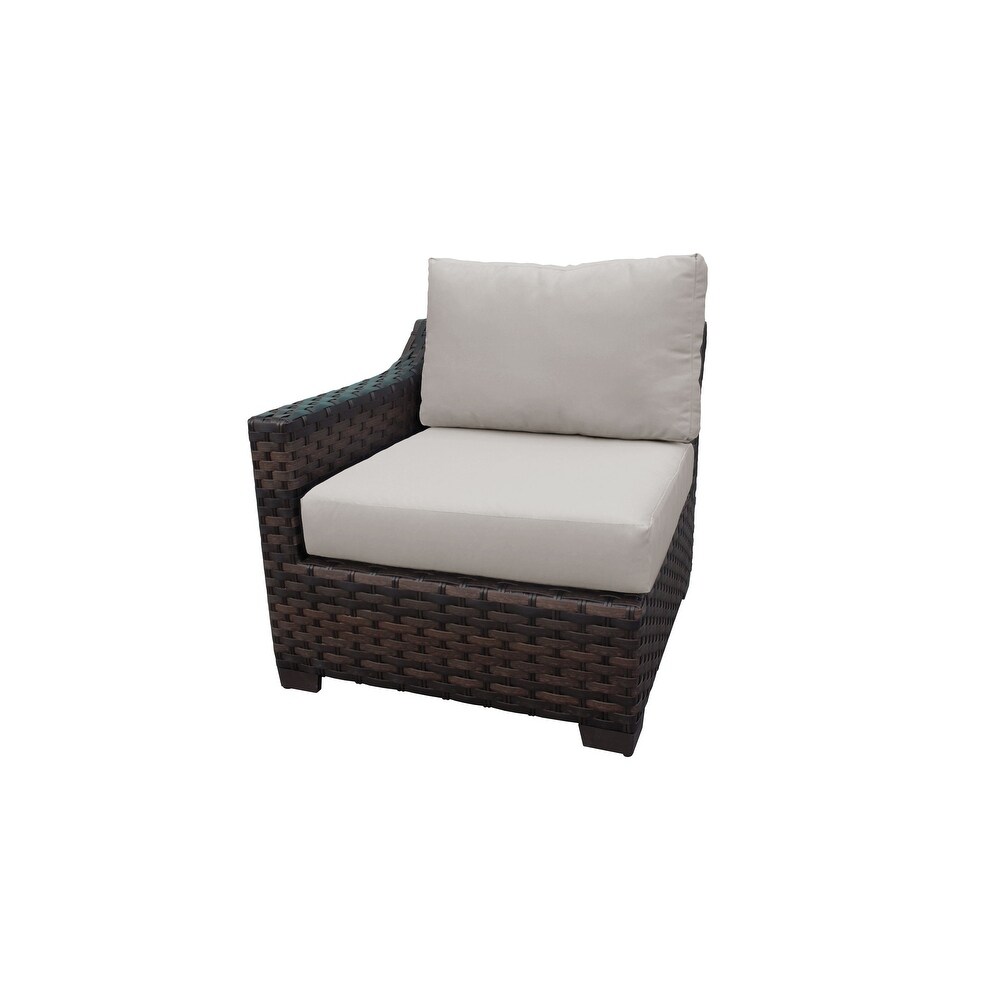 Kathy Ireland River Brook Wicker 4 piece Outdoor Patio Set