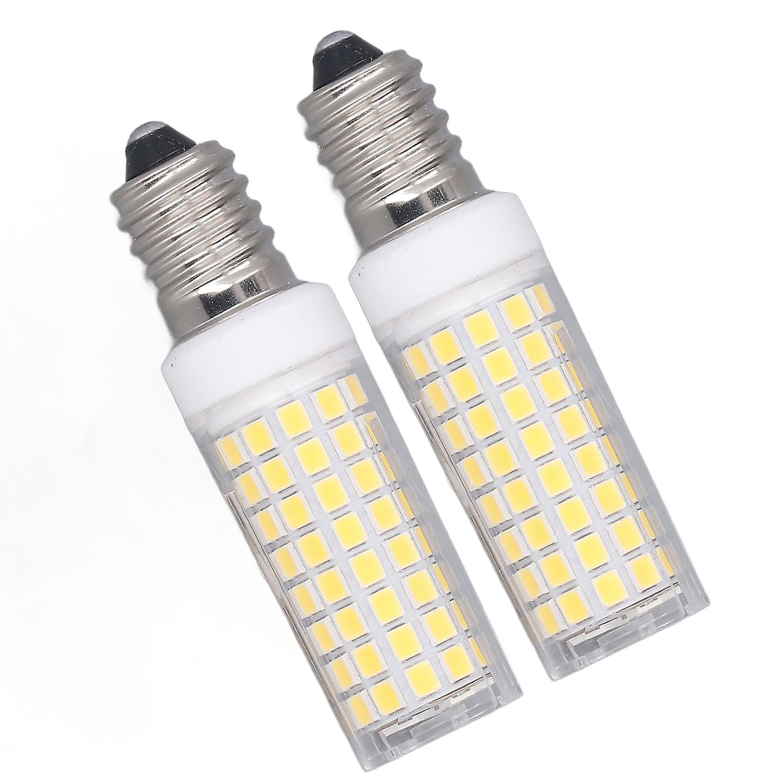 2 Pcs LED Corn Bulb E14 10W Dimmable Energy Saving 102LEDs Light Bulb AC 100‑120V