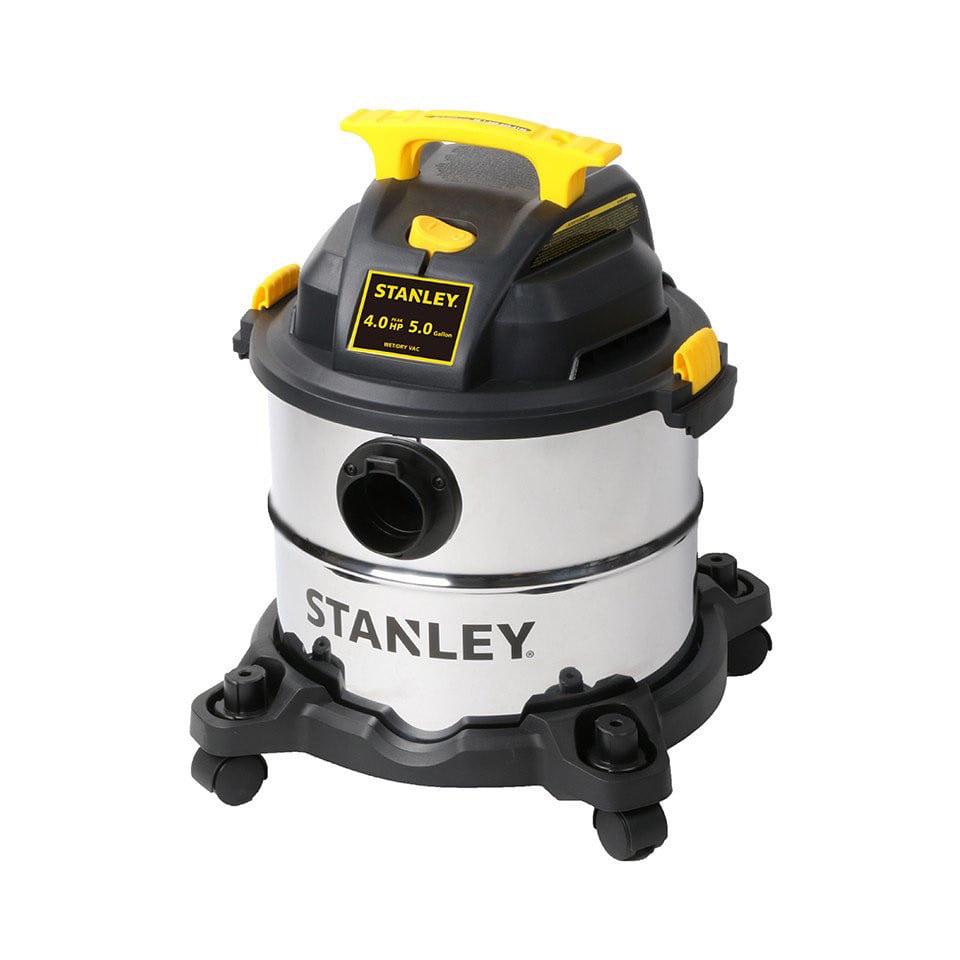 STANLEY SL18115， 5 gal. 4.0 HP Stainless Steel Wet Dry Vacuum