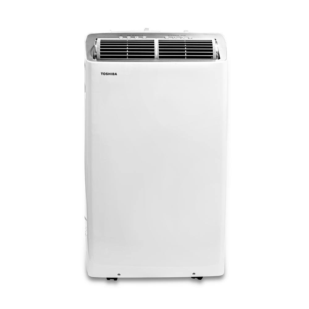 Toshiba 14000 BTU (12000 BTU DOE) 115-Volt Inverter Wi-Fi Quiet 47 dB Portable Air Conditioner w Heat up to 550 sq. ft. White RAC-PT1412HVWRU