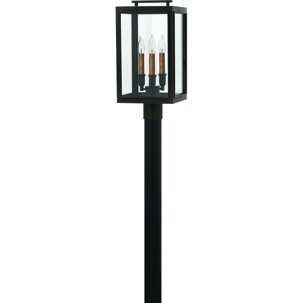 Hinkley Lighting Sutcliffe Three Light 20-Inch Outdoor Post Light