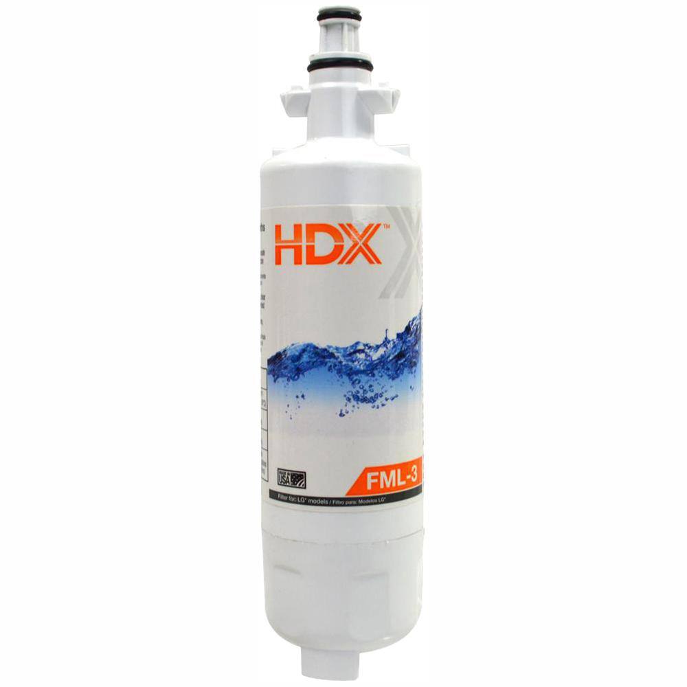 HDX FML-3 Premium Refrigerator Water Filter Replacement Fits LG LT700P 107018