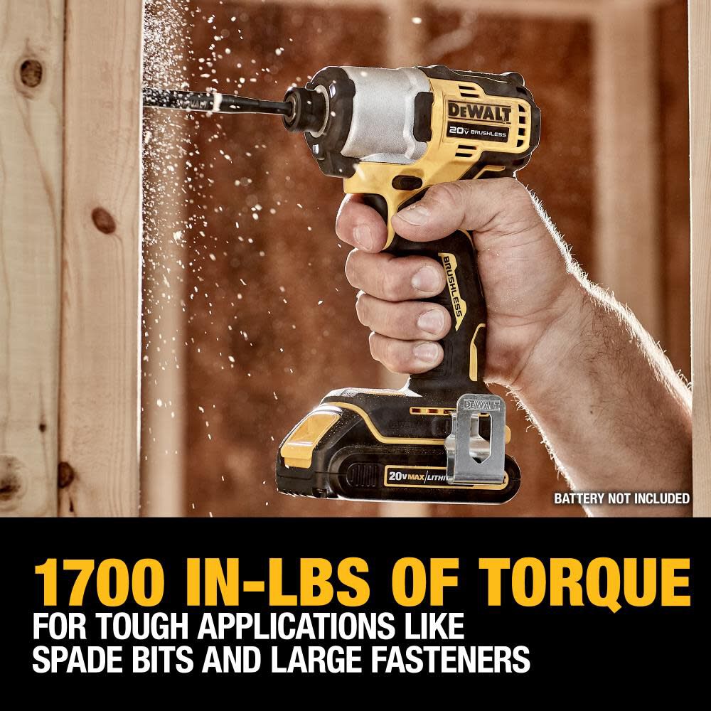 DW 20V MAX Impact Driver 1/4