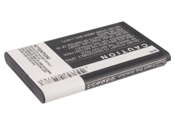 Banno GT03B Black Barcode 1200mAh Replacement Battery BatteryClerkcom Barcode