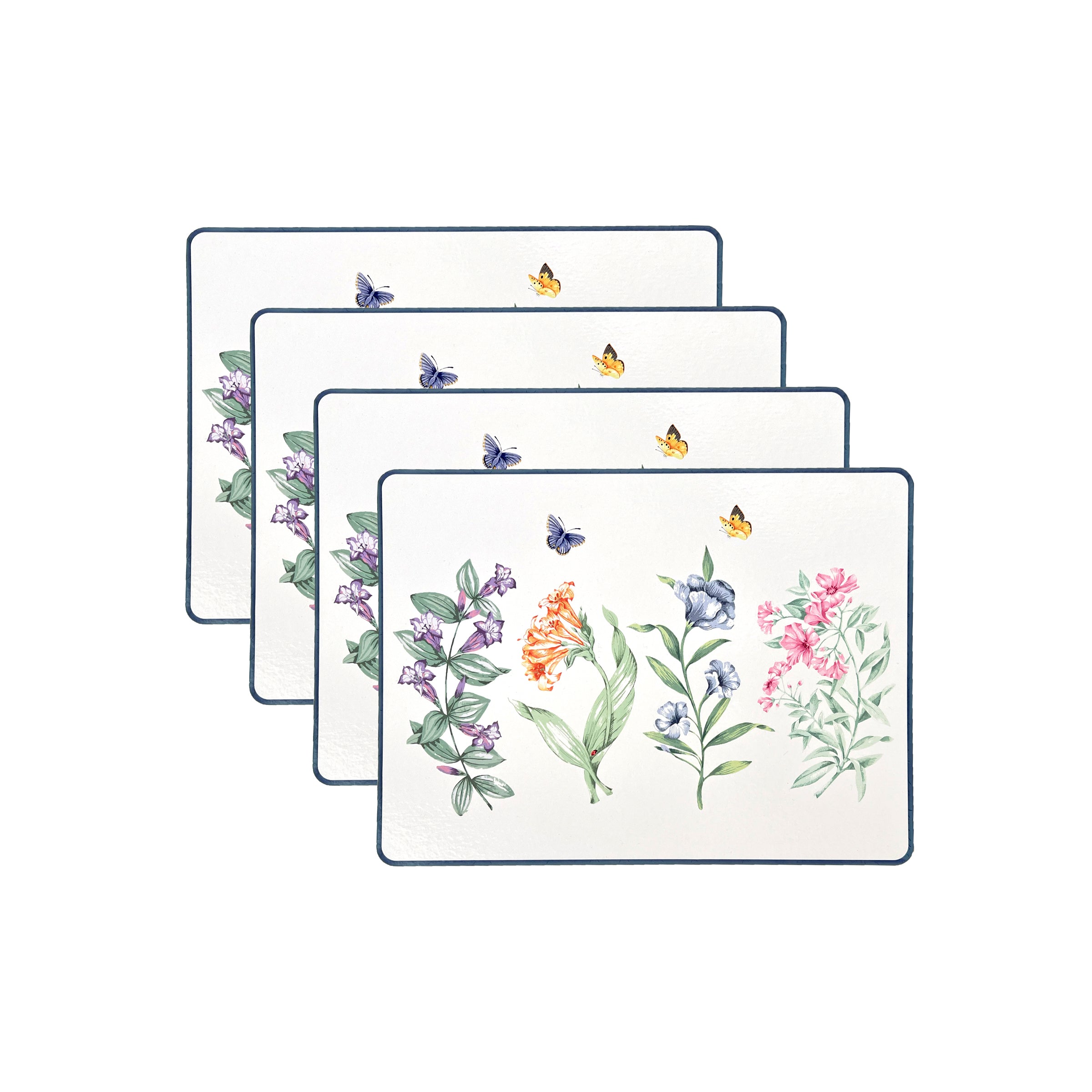 Butterfly Meadow Corkback Placemats, Set of 4