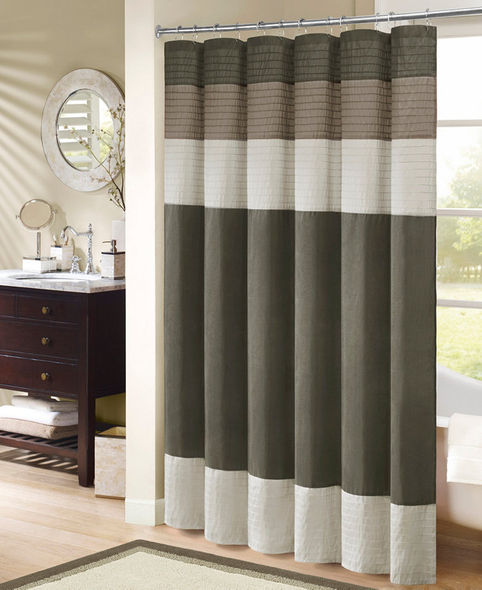 Madison Park Amherst Shower Curtain 72 x  72