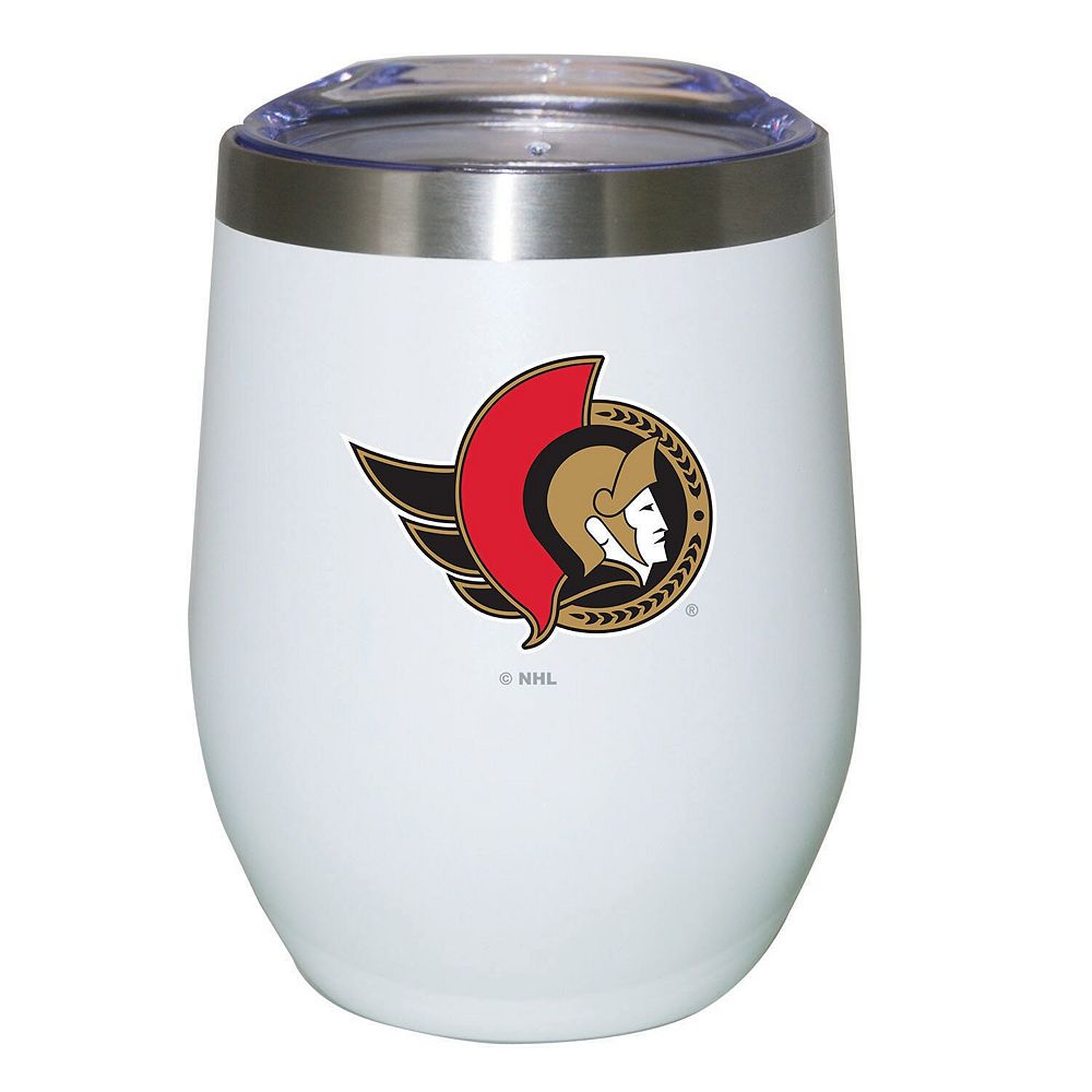 Ottawa Senators 12oz. Logo Stemless Tumbler