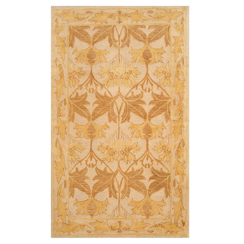 Safavieh Antiquity Kallie Framed Floral Wool Rug