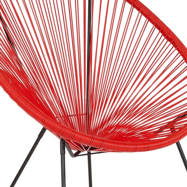 Rattan/ Bungee Papasan Lounge Chair