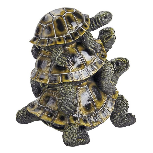 Design Toscano Three x27 s A Crowd Stacked Turtle Statue