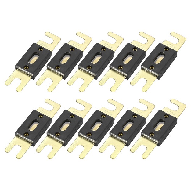 Unique Bargains 10pcs Fuse Replacement 300a Anl Fuses For Car Truck Motorcycle Boat Audio Cds