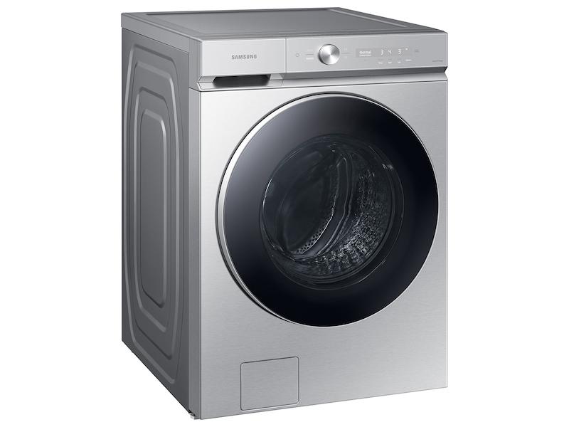 Samsung WF53BB8900AT Bespoke 5.3 Cu. Ft. Ultra Capacity Front Load Washer With Ai Optiwash™ And Auto Dispense In Silver Steel