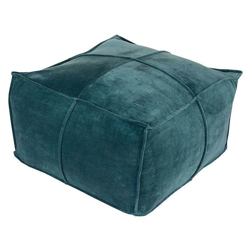 Decor 140 Belinda Cotton Velvet Pouf