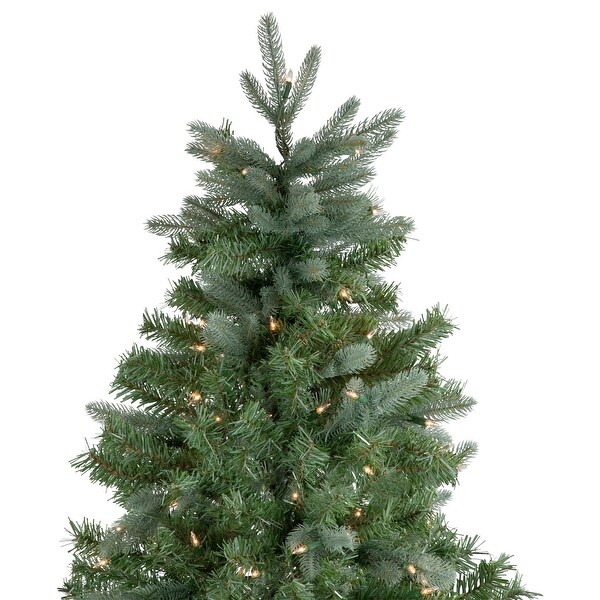 6.5' Slim Granville Fraser Fir Artificial Christmas Tree，Clear Lights