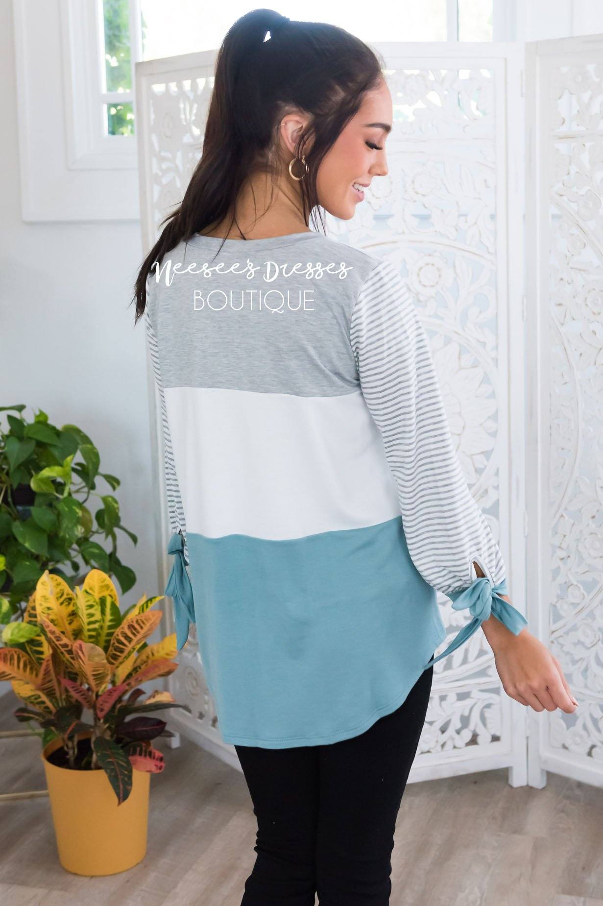 Express Yourself Modest Block Top