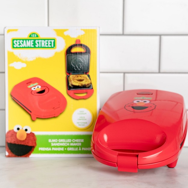 Uncanny Brands Sesame Street Elmo Single Sandwich Maker