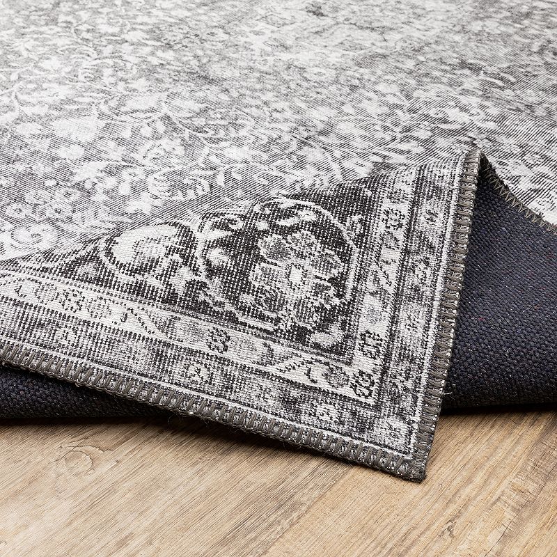 StyleHaven Season Vintage Faded Medallion Area Rug