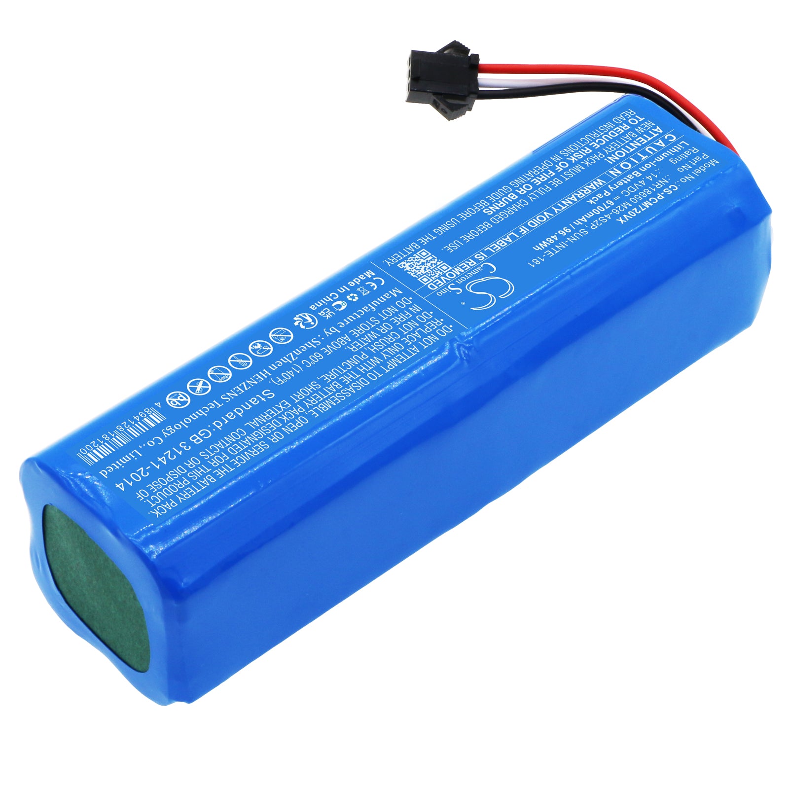 Arnagar S8 pro Vacuum Replacement Battery BatteryClerkcom Vacuum