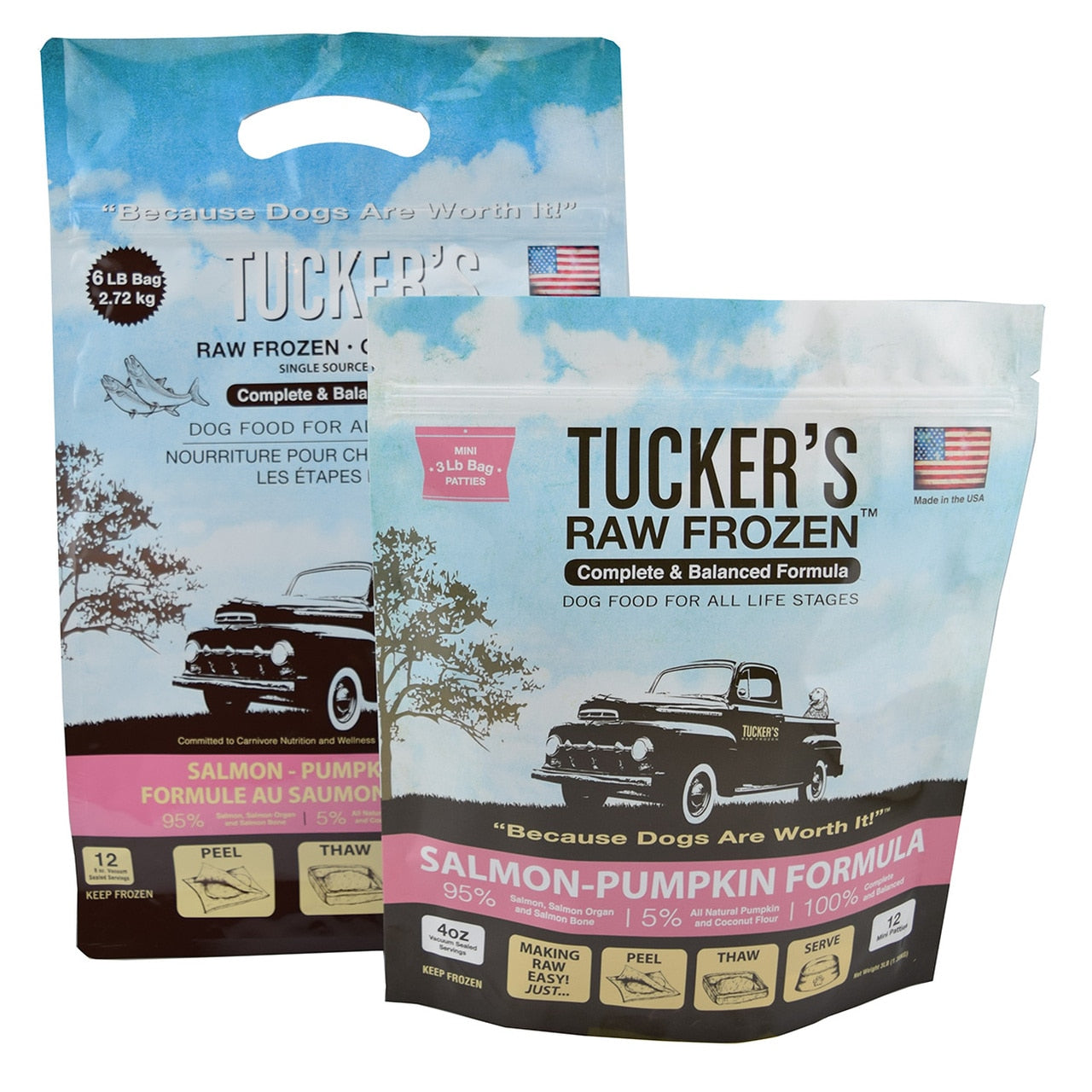 Tucker Salmon Pumpkin Formula Grain Free Frozen Raw Dog Food