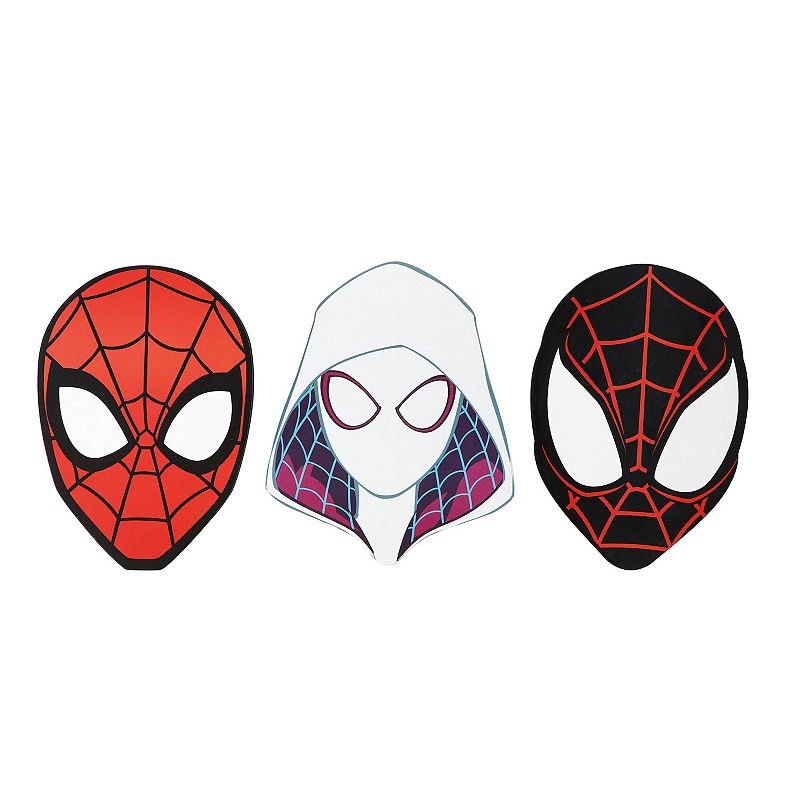 Idea Nuova Marvel Spider-Man Cut Out Wall Art 3-piece Set