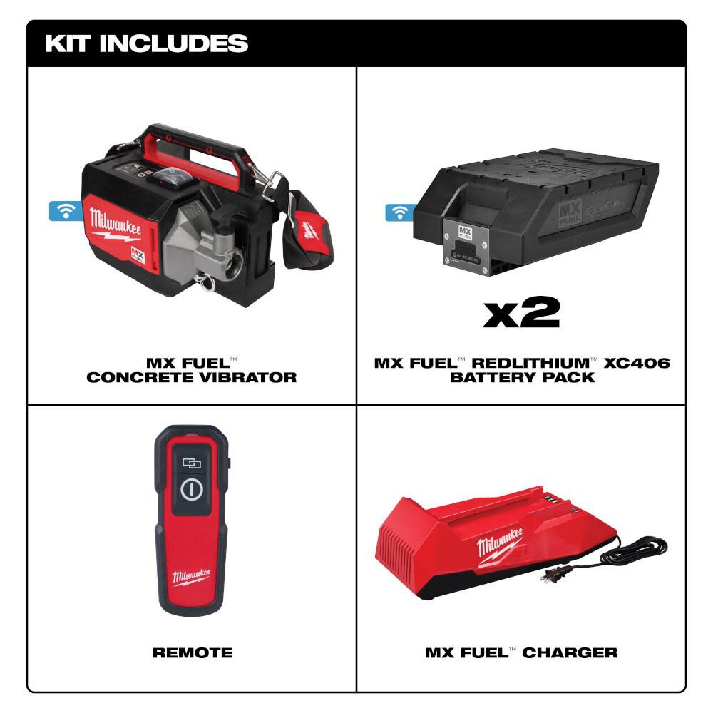 MW MX FUEL Concrete Vibrator MXF370-2XC from MW