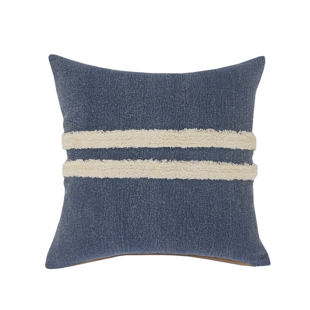 LR Home Double Center Striped Throw Pillow