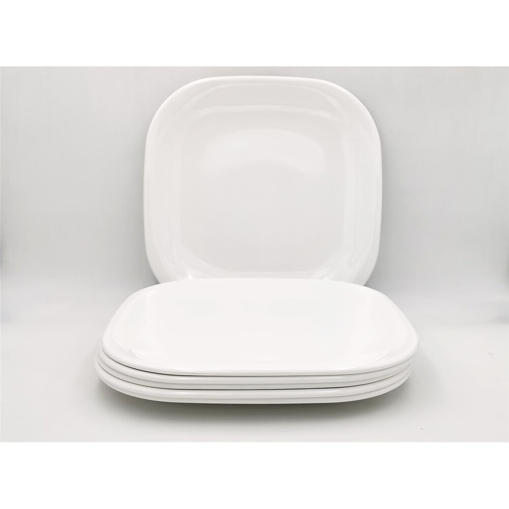 White square plates (Set of 6)   Modern   Contemporary   Square