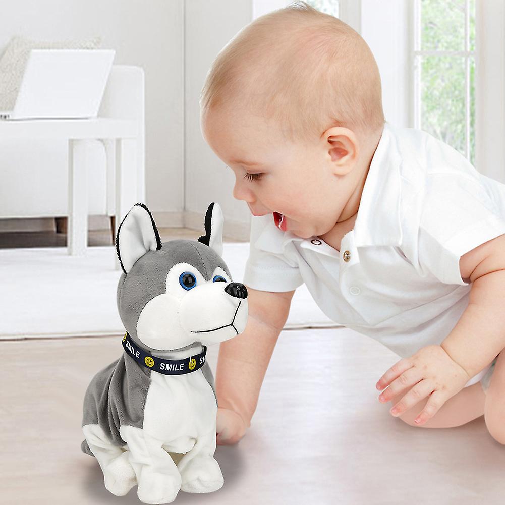 Electronic Dogs Interactive Sound Control Pets Robot Dog Toy Gift For Children8210a Huskie