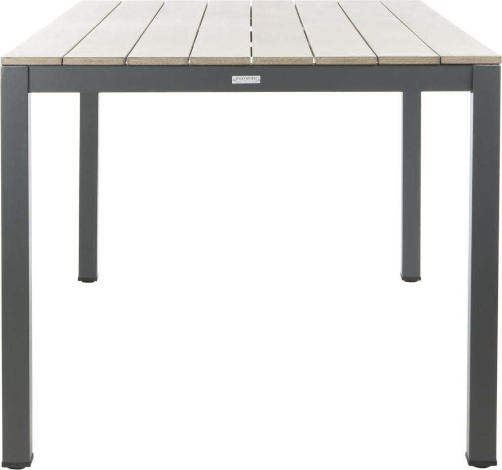 Beldan Dining Table   Contemporary   Outdoor Dining Tables   by HedgeApple  Houzz