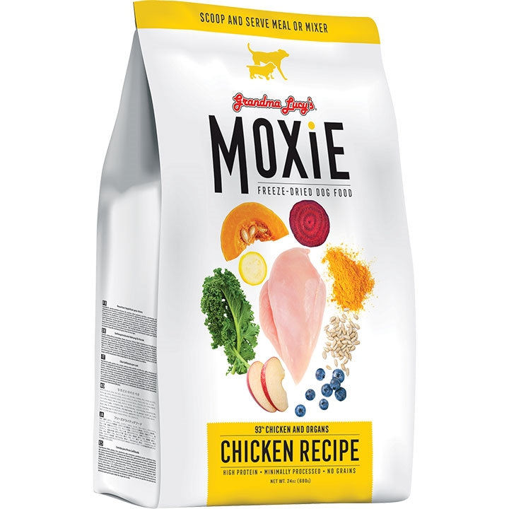 Moxie Freeze-Dried Chicken Recipe Dog Food