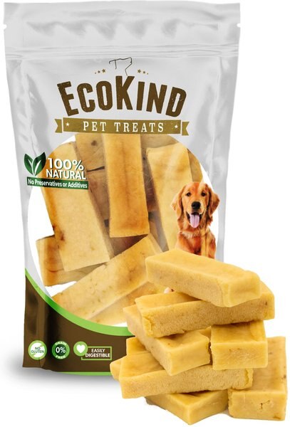 EcoKind Gold Chicken Flavored Yak Himalayan Chew Dog Treats， Small