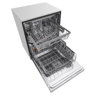 LG 24 in. Stainless Steel Front Control Dishwasher 48 dBA LDFN454HT