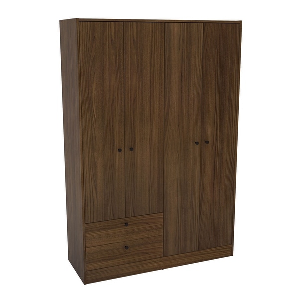 Polifurniture Denmark 4 Door / 2 Drawer Wardrobe - - 35891875