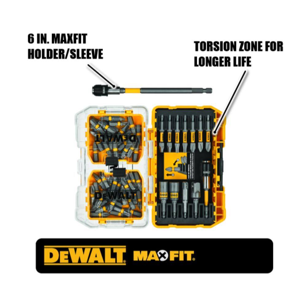 DW MAXFIT Screwdriving Drill Bit Set (60-Piece) DWAMF60