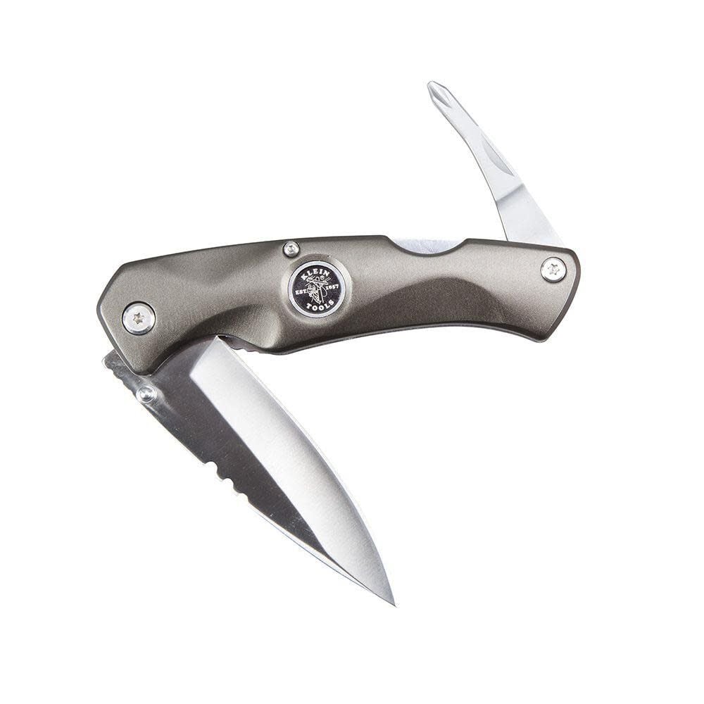 Klein Tools Electrician Pocket Knife #2 PH Bit 44217 from Klein Tools