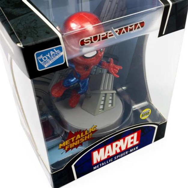 The Loyal Subjects Superama Marvel W1 Spider man Figureural ama