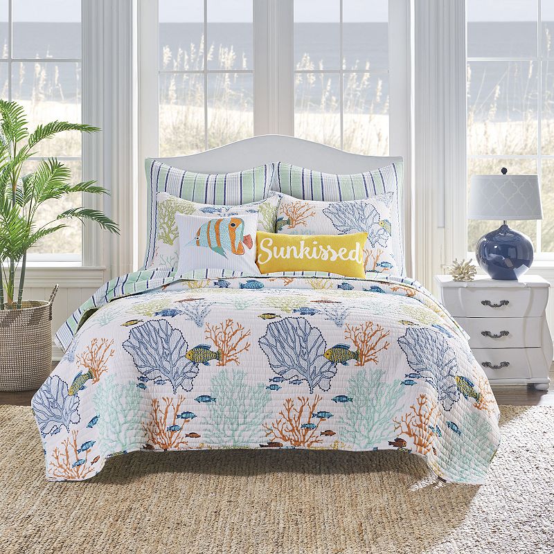 Levtex Home Deep Sea Multicolor Quilt Set with Shams