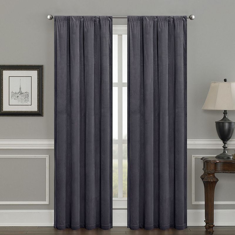 B. Smith Verdi 2-pack Velvet Window Curtains