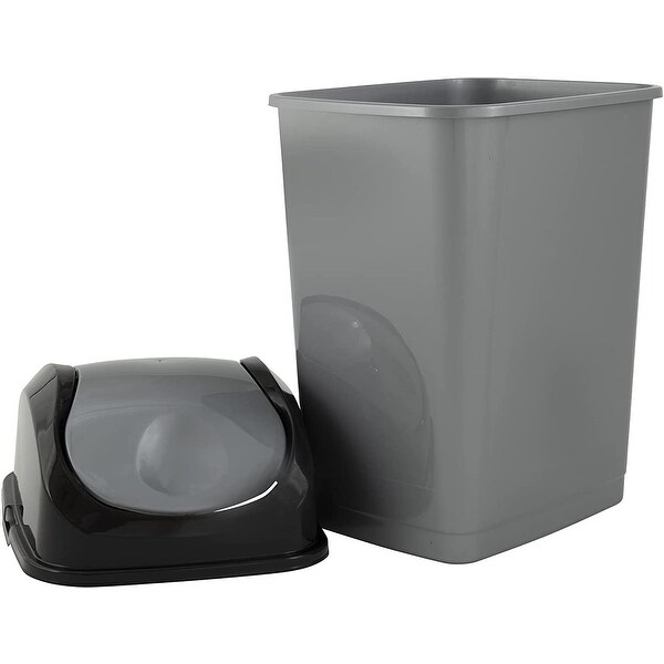 10 qt Slim Swing Trash Can