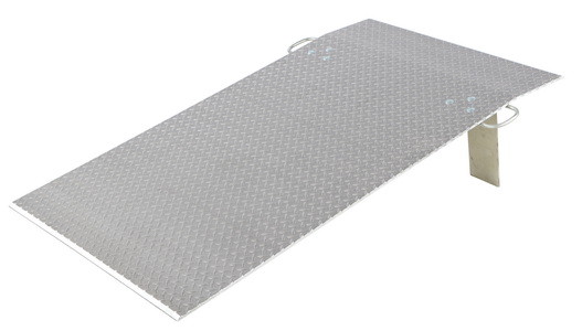 Vestil E 3660 aluminum econo dockplate 3/8 3k 36x6...