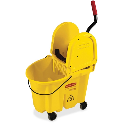 Rubbermaid Commercial WaveBrake Combo Mop Bucket  RCP757788YL