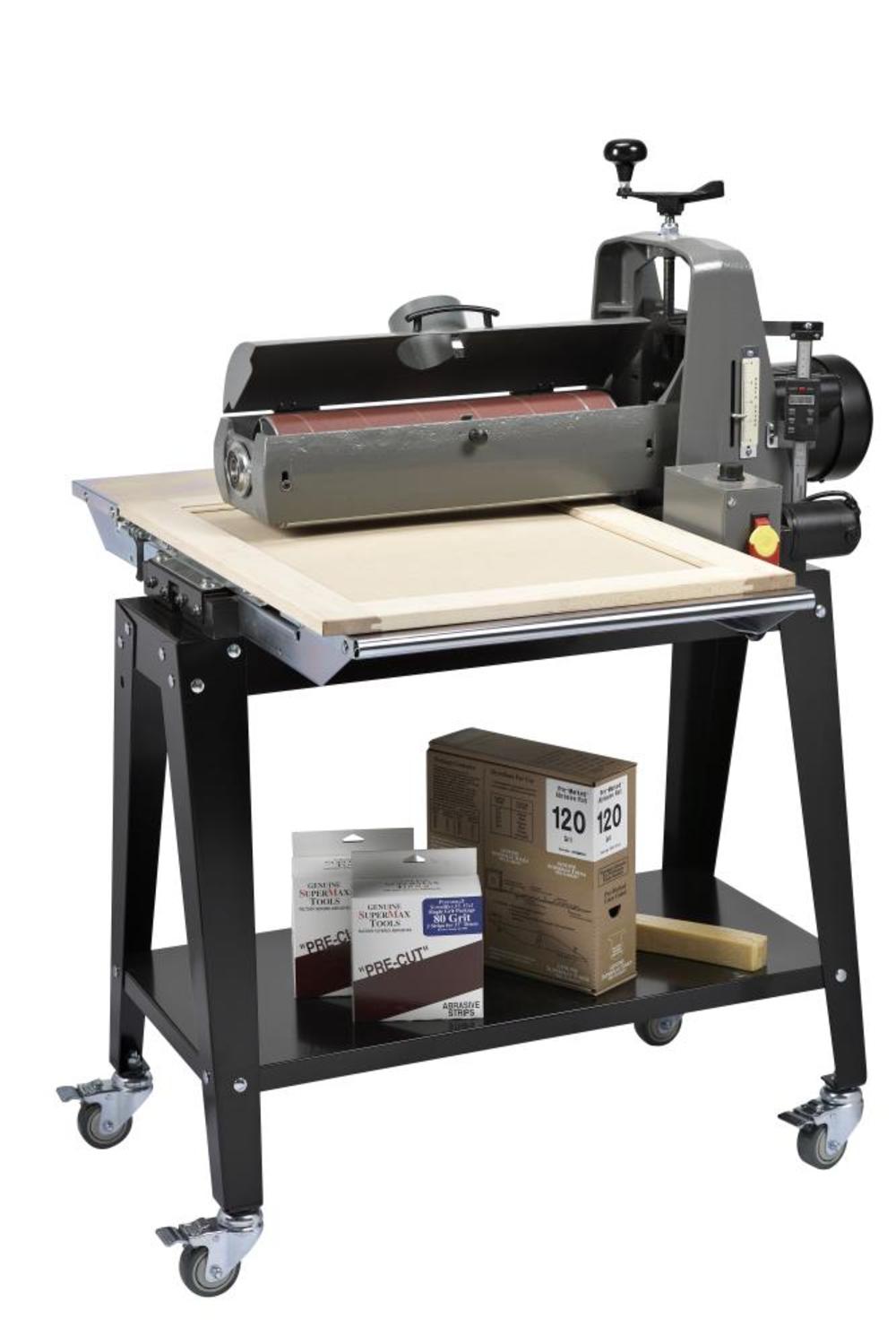 19-38 Drum Sander with Open Stand ;