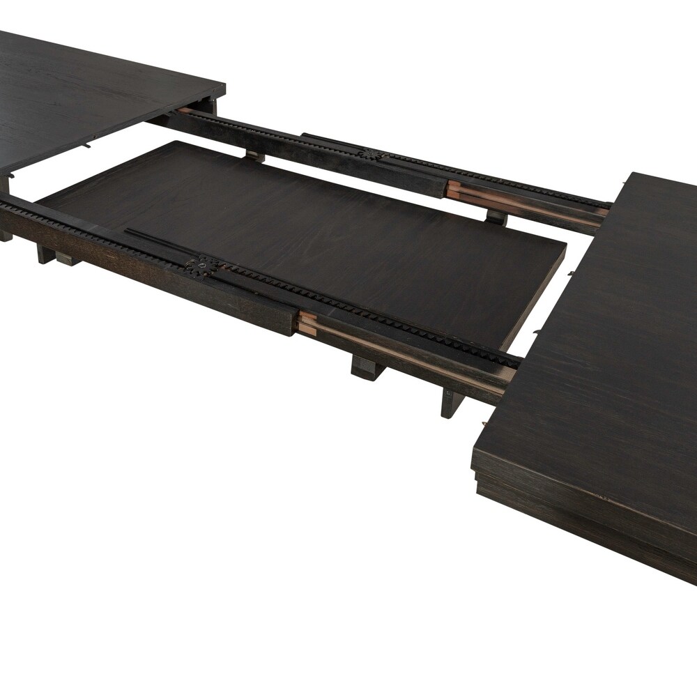 Caruso Heights Blackstone 5 Piece Rectangular Table Set
