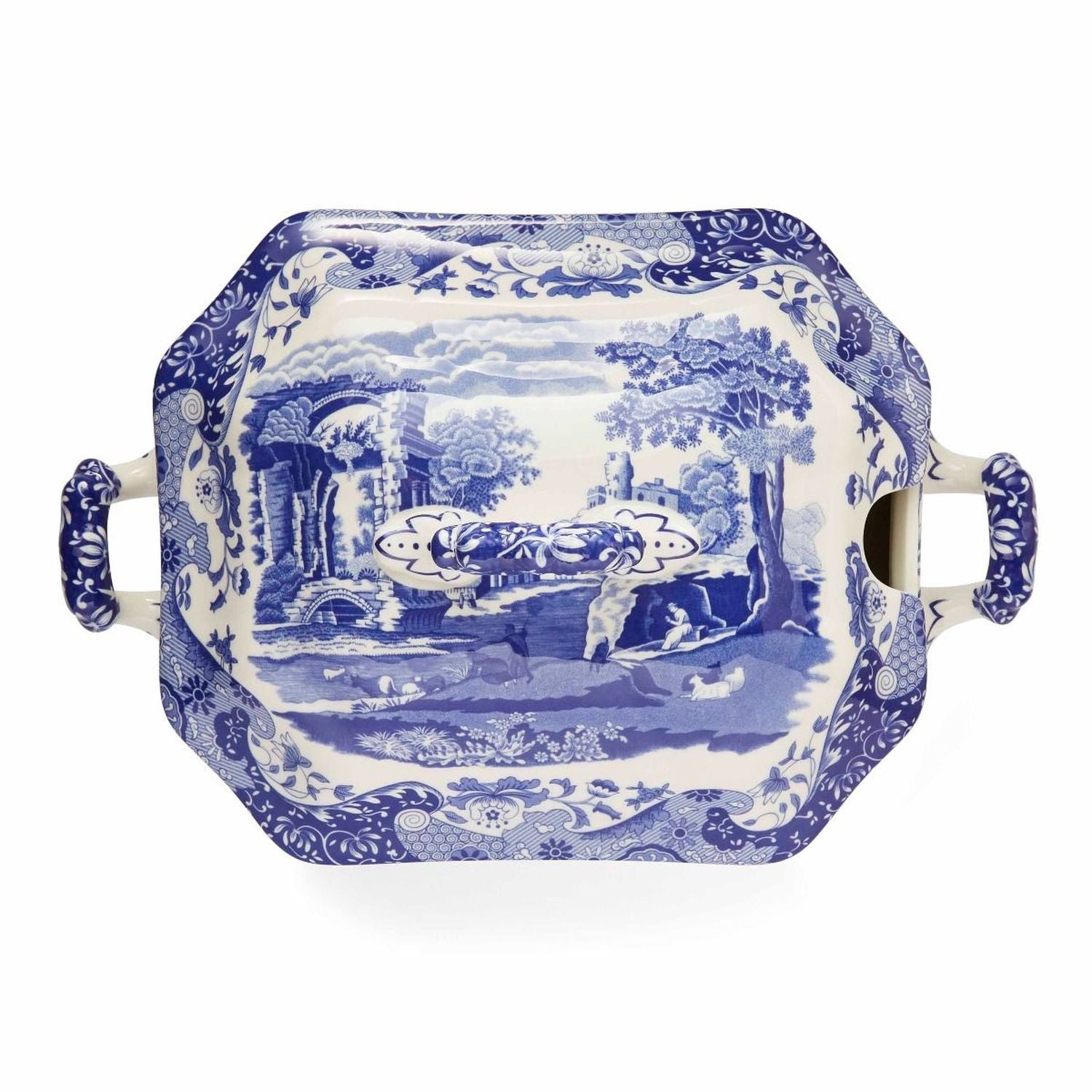 BLUE ITALIAN - SOUP TUREEN 6PT